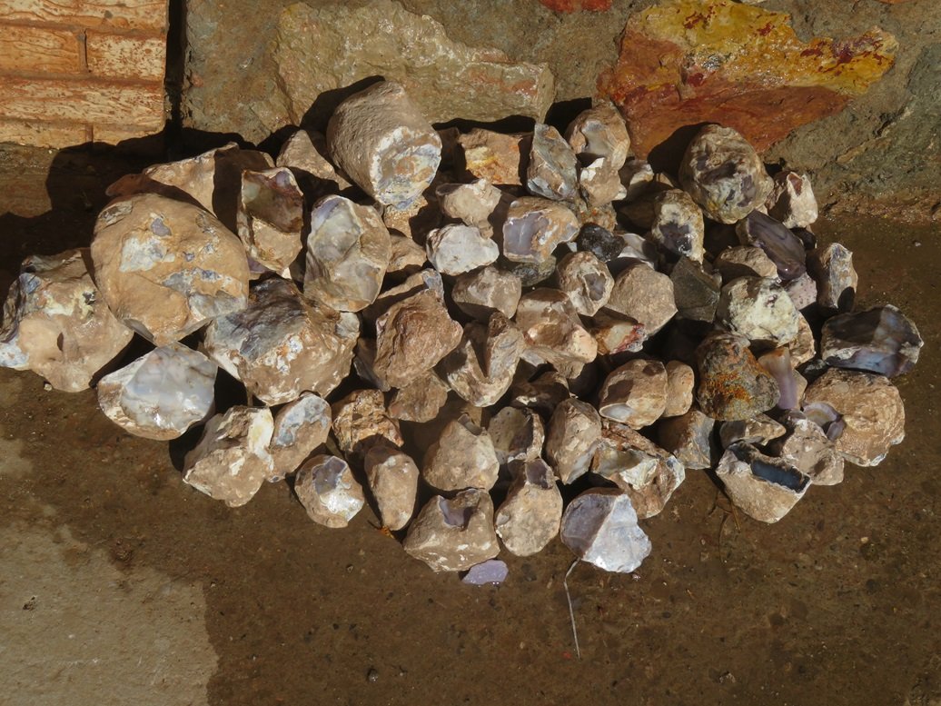 Purple Chalcedony Nodules