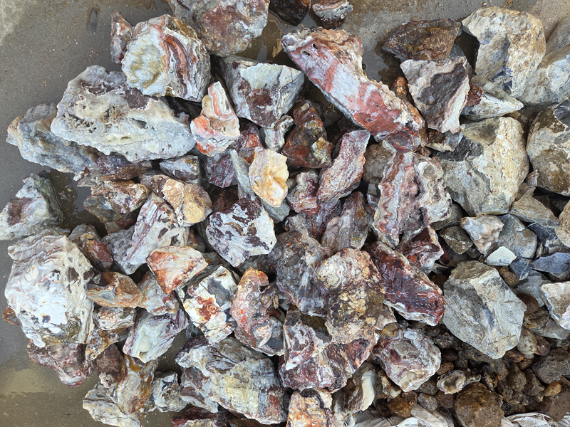 Tumbling Crazy Lace Agate