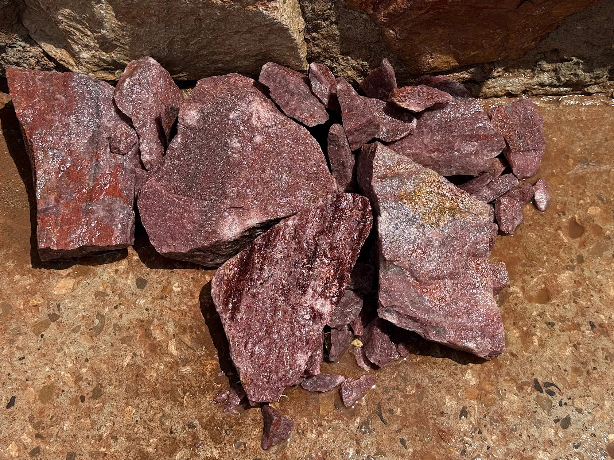 Brazilian Lepidolite Rough