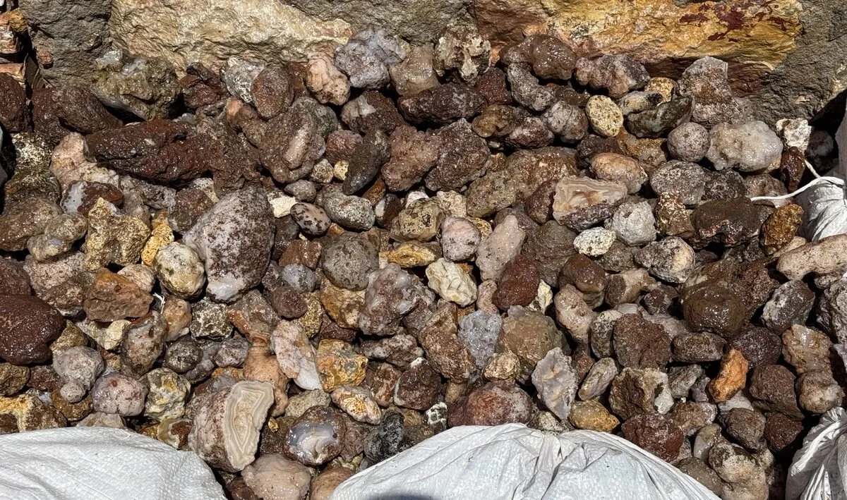 Calandria Agate Nodules Rough