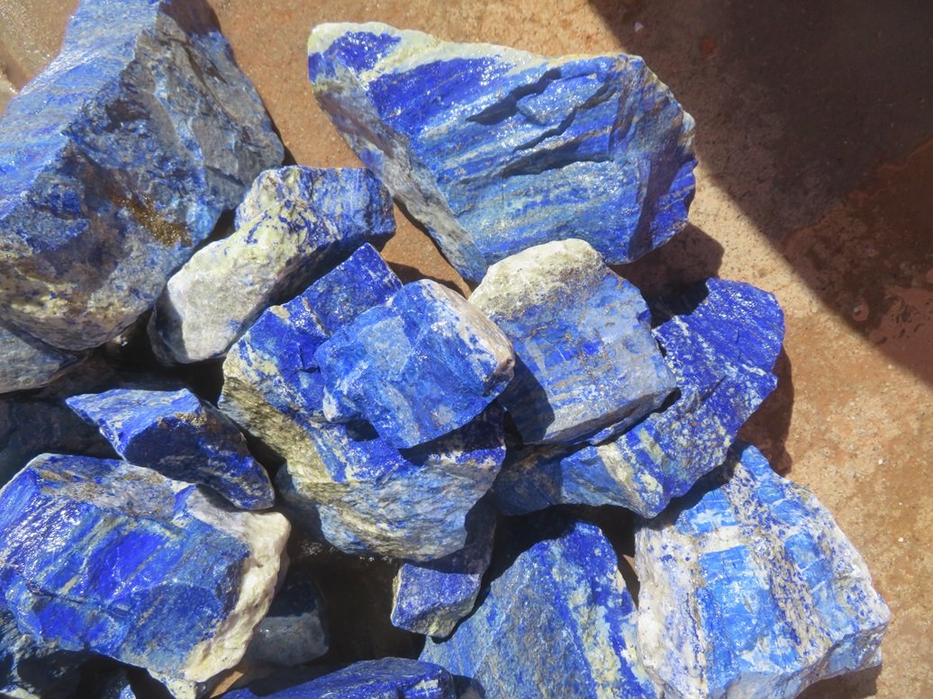 Lapis Lazuli Grade A  Afghanistan