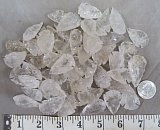 Clear Quartz Arrowheads-Sold in packs of 50