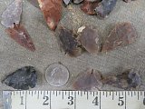 Fancy Jasper Arrowheads-Sold in packs of 100