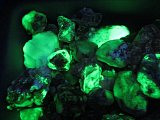 Fluorescent Hyalite Opal Rough-Durango Mexico